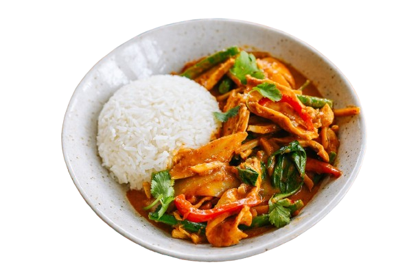 THAI CHICKEN CURRY W RICE